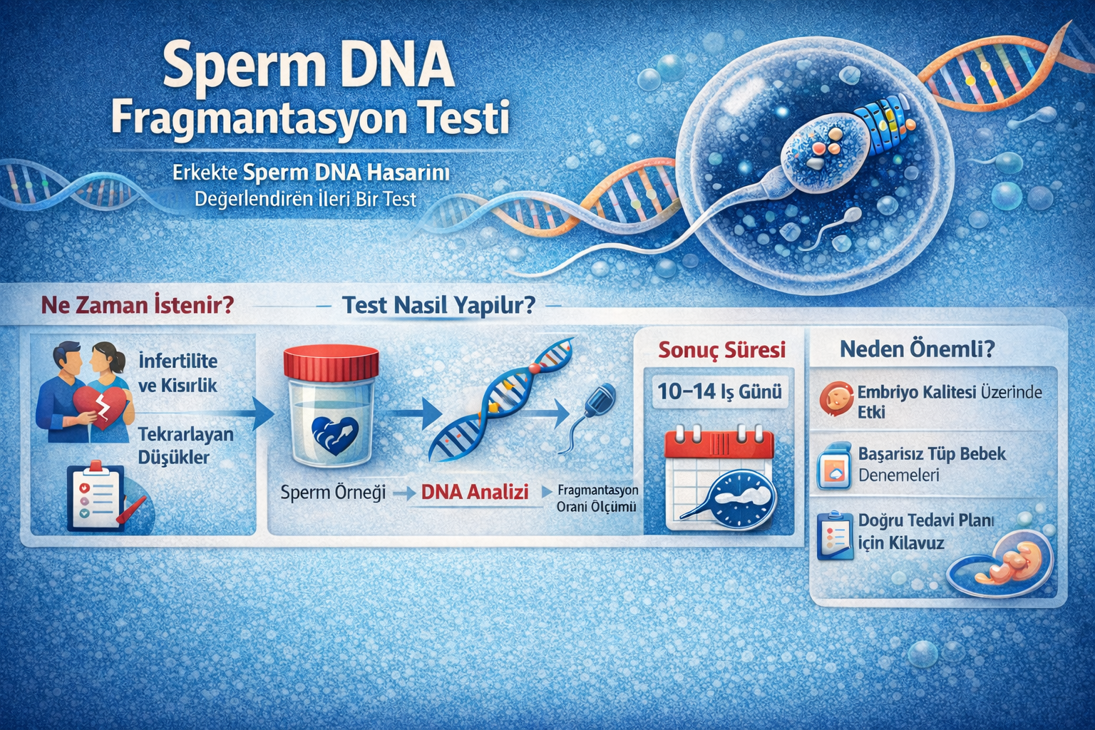 Sperm DNA Fragmantasyon Testi