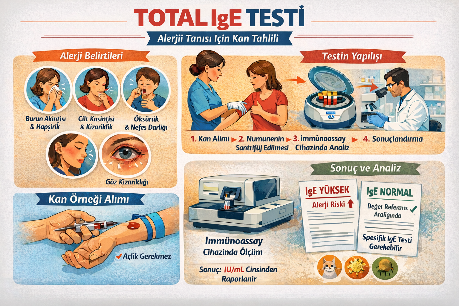 Total IgE Testi Total IgE Testi