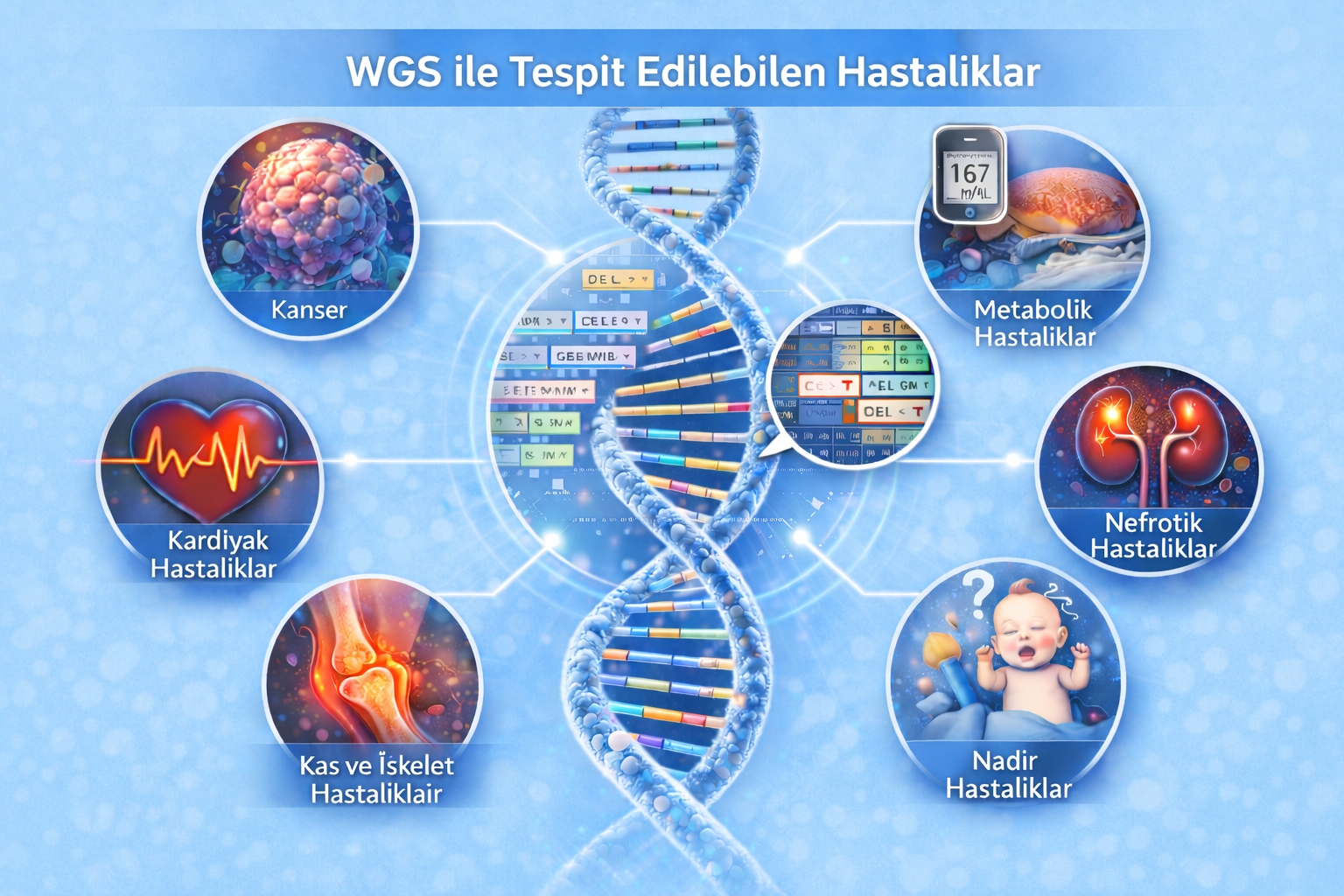 WGS (Tüm Genom Analizi) Testi