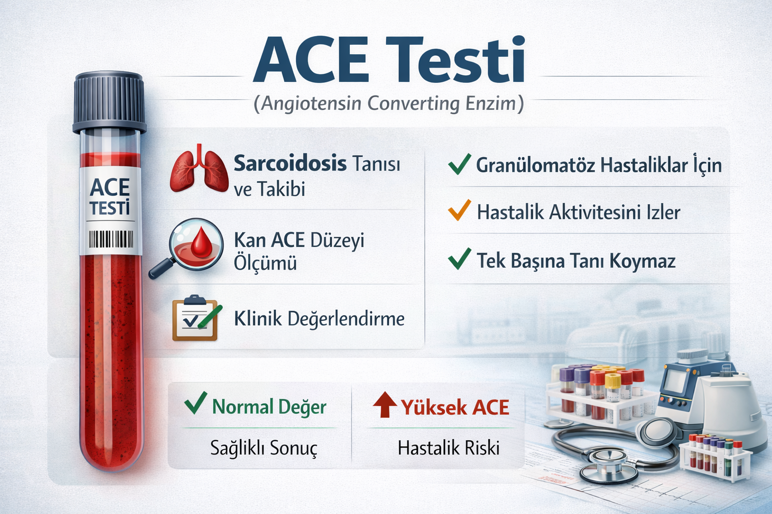 ACE (Angiotensin Converting Enzim) Testi ACE (Angiotensin Converting Enzim) Testi