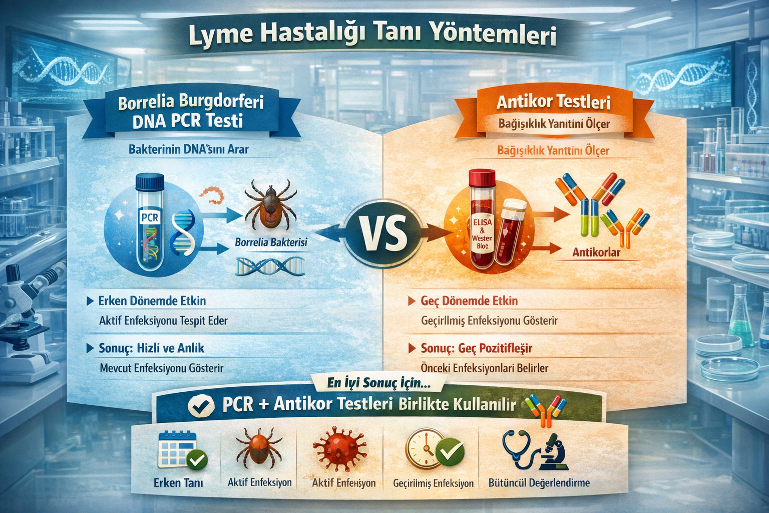 Borrelia Burgdorferi DNA PCR Testi