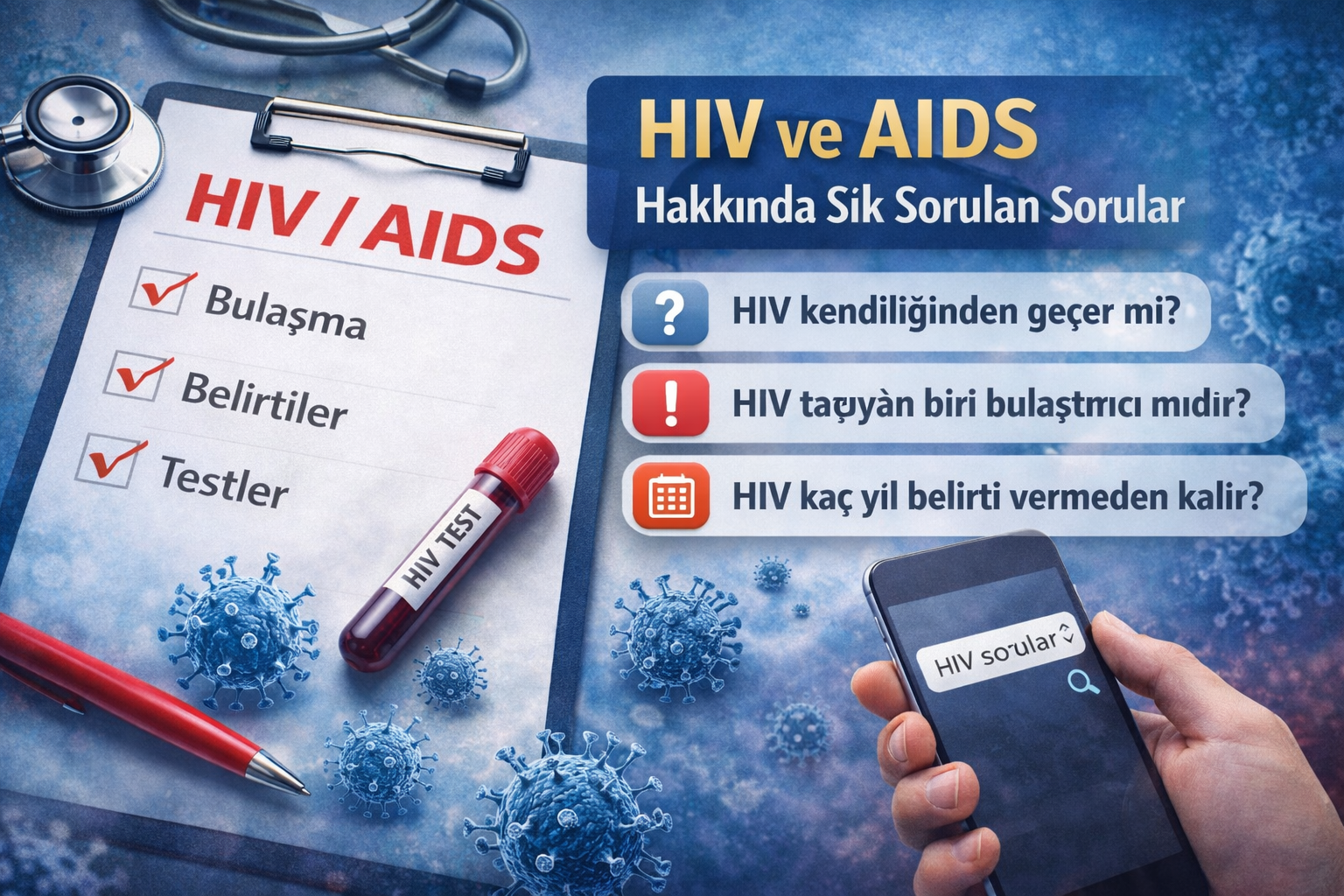 HIV AIDS Hakkında Sık Sorulan Sorular