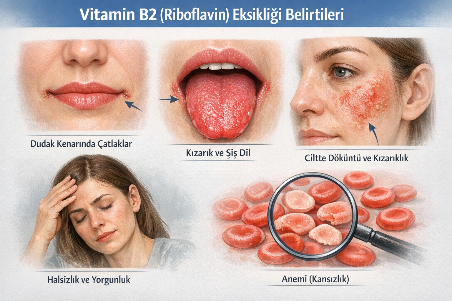 Vitamin B2 (Riboflavin) Testi