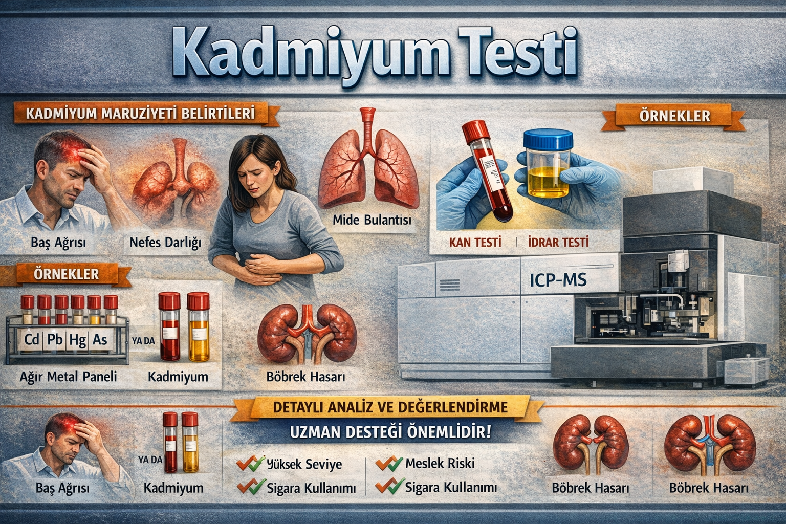 Kadmiyum Testi