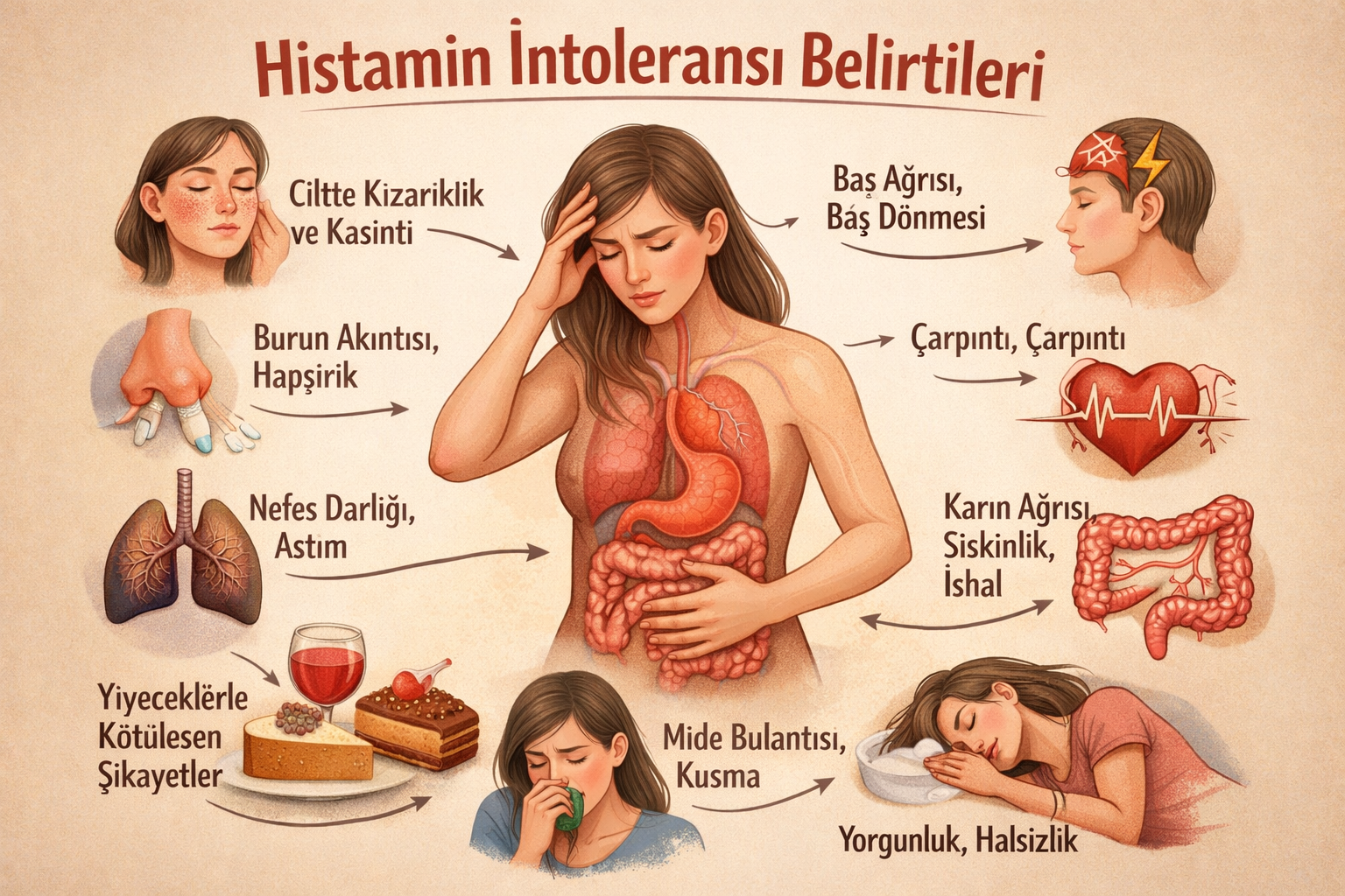 Histamin İntoleransı Testi Histamin İntoleransı Testi