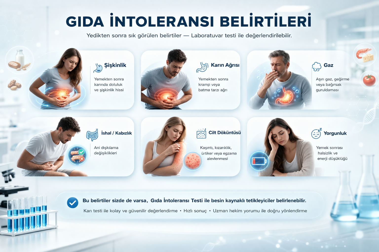 Gıda İntolerans Testi Gıda İntolerans Testi