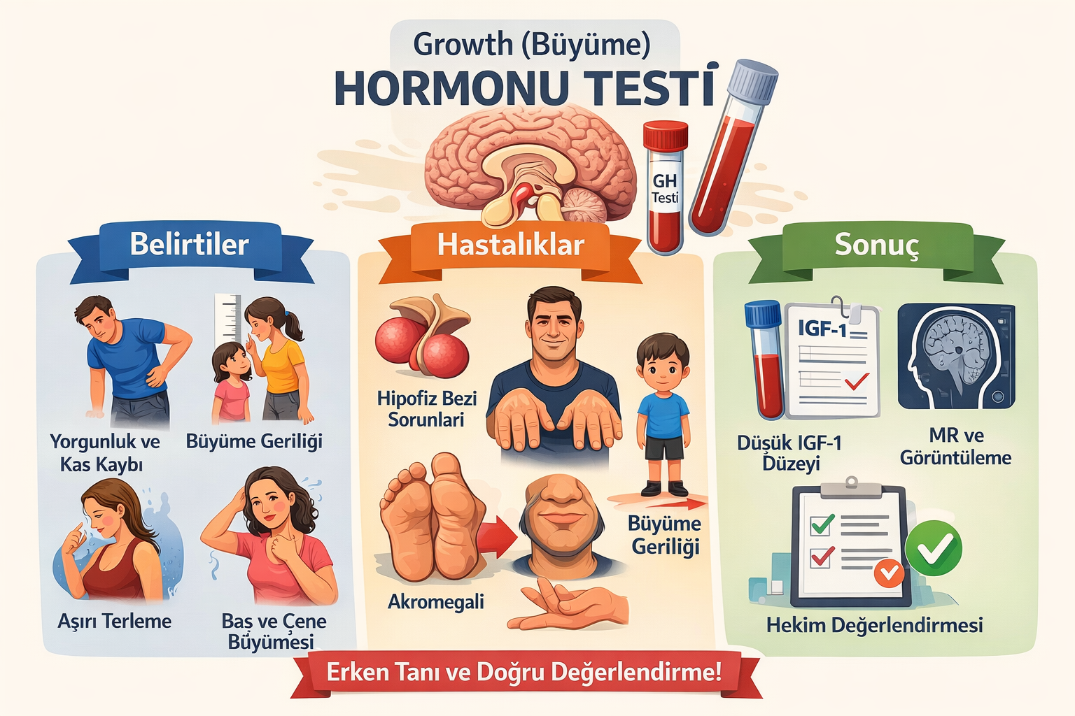 Growth (Büyüme) Hormonu Testi Growth (Büyüme) Hormonu Testi