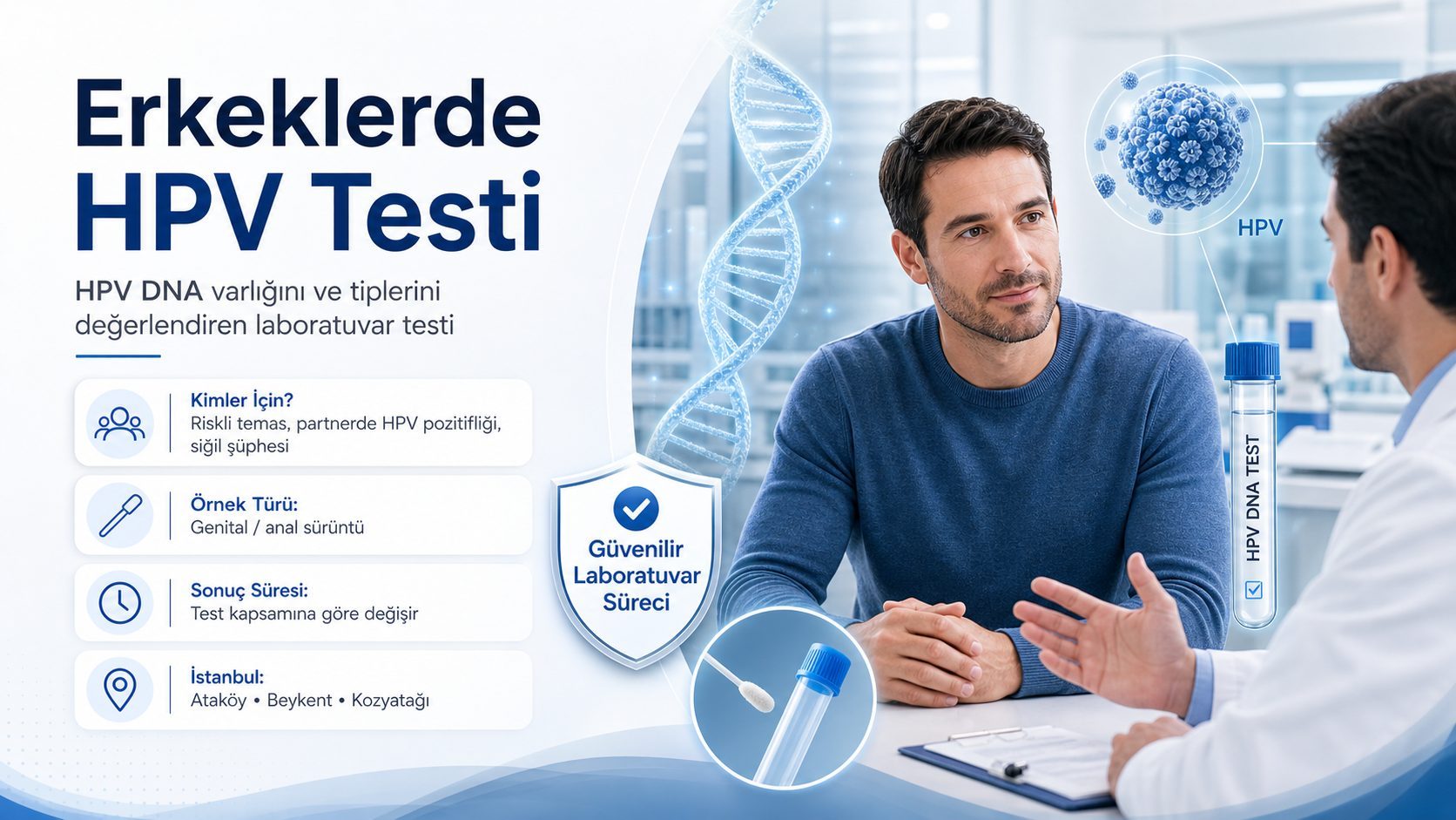 Erkeklerde HPV Testi Erkeklerde HPV Testi