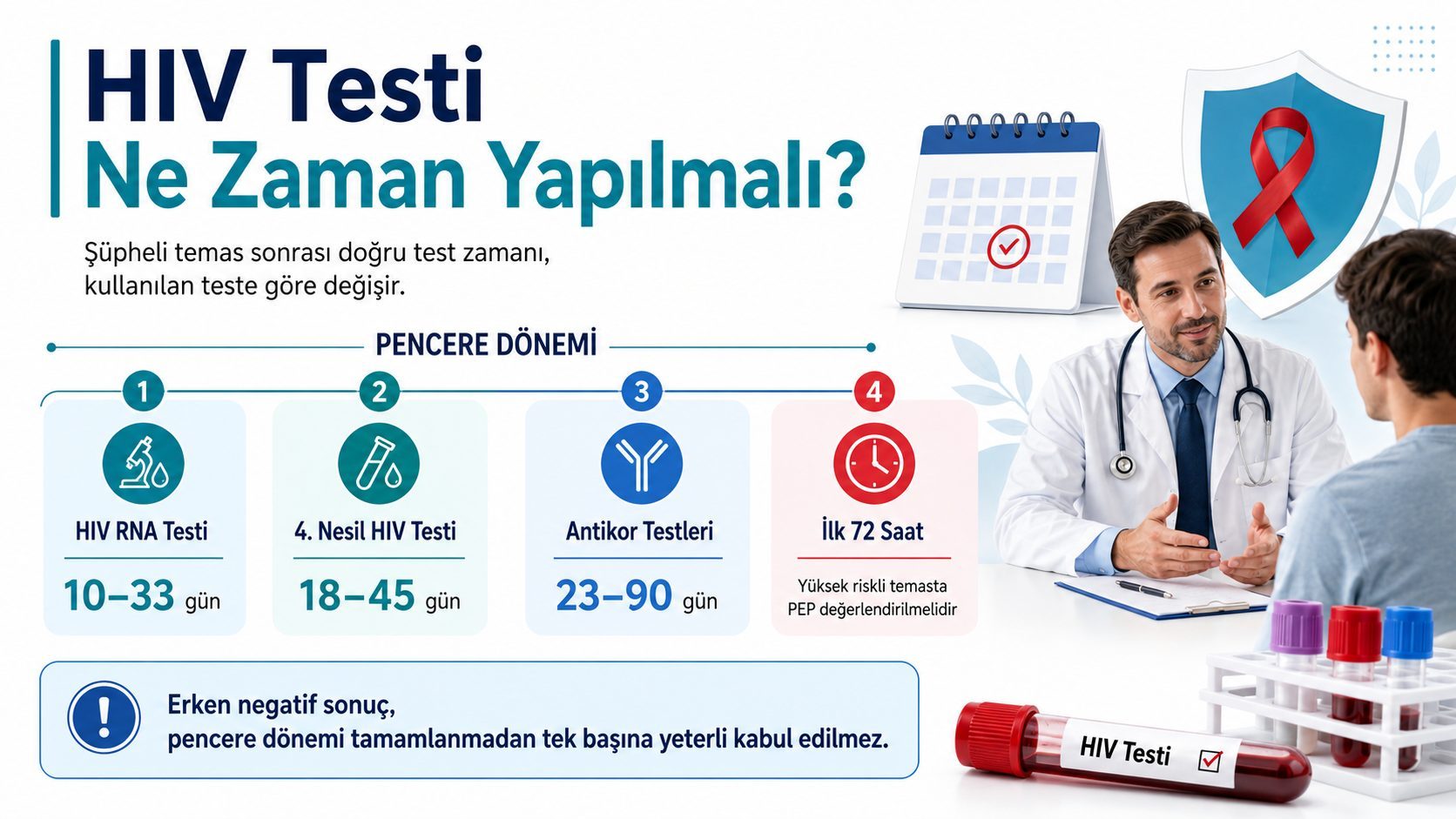 HIV Testi Ne Zaman Yapılmalı?