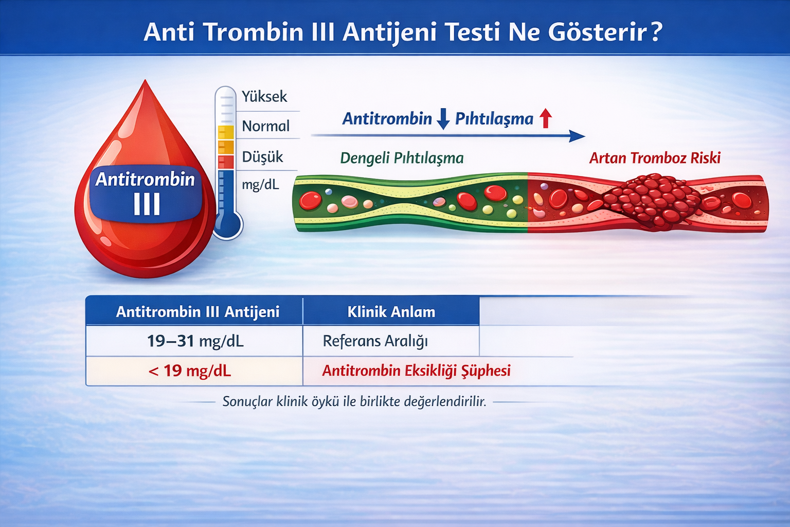 Anti Trombin III Antijeni Testi Anti Trombin III Antijeni Testi