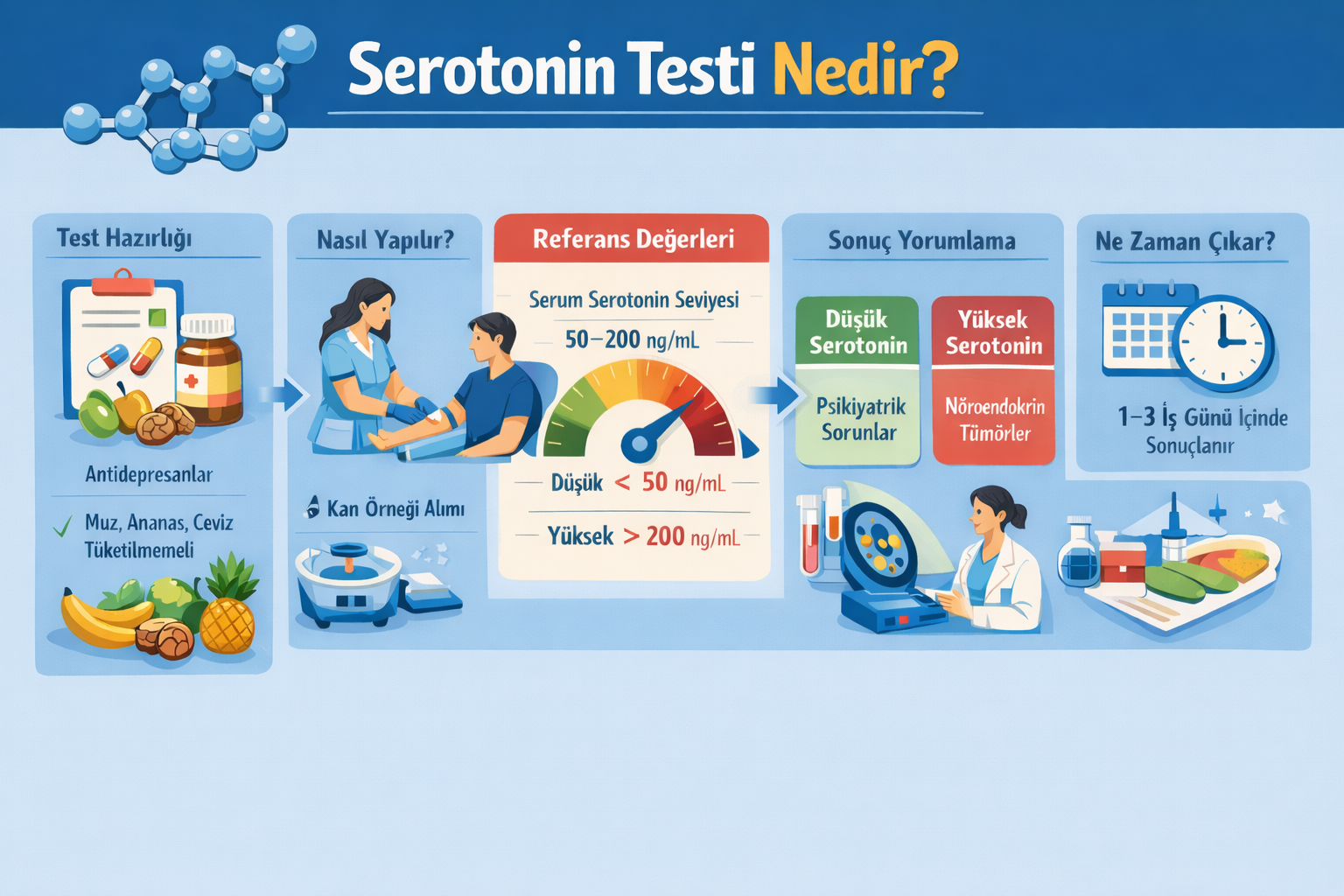 Serotonin Testi