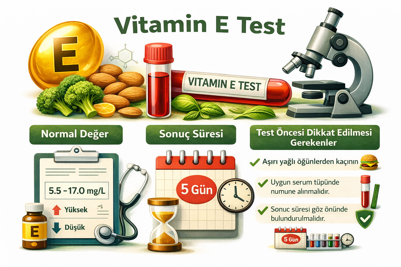 Vitamin E Testi Vitamin E Testi