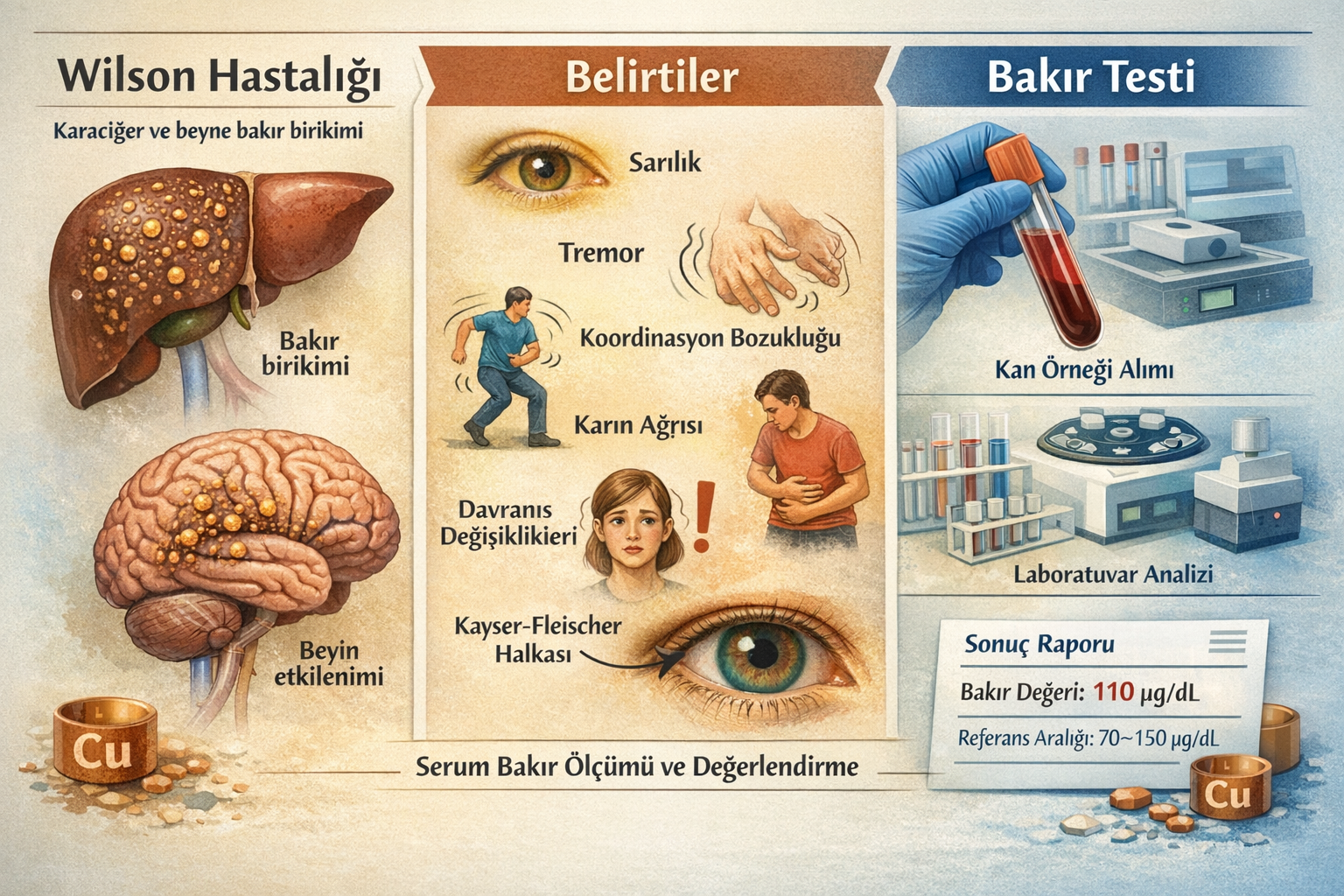 Bakır Testi Bakır Testi