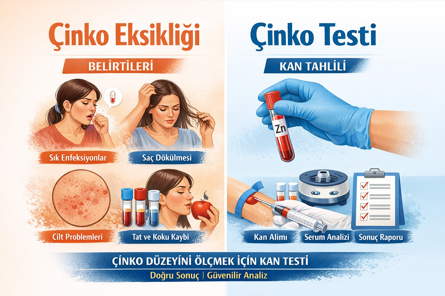 Çinko Testi Çinko Testi