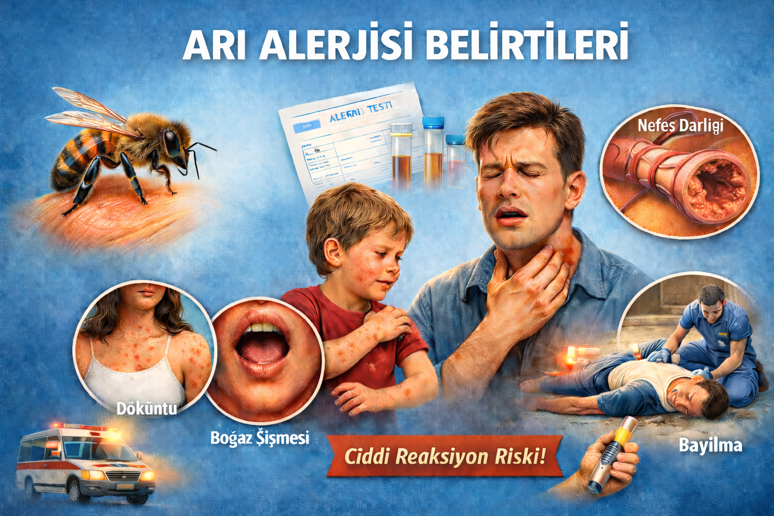 Sp IgE Arı Alerji Testi