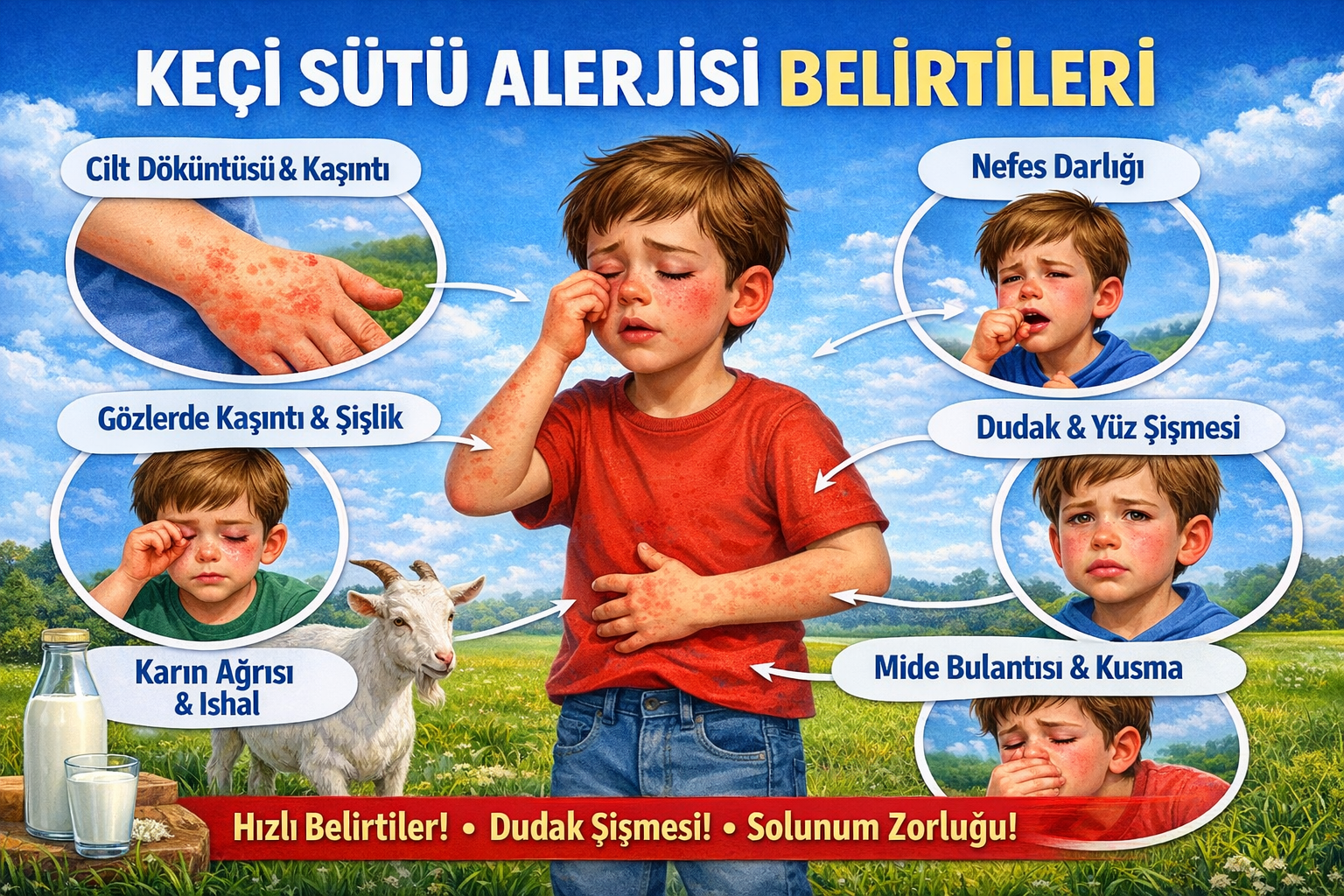 Sp IgE Keçi Sütü Alerji Testi