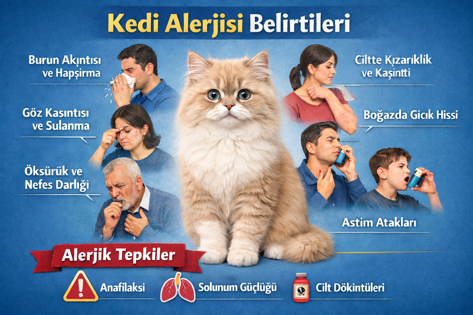 Sp IgE Kedi Alerji Testi