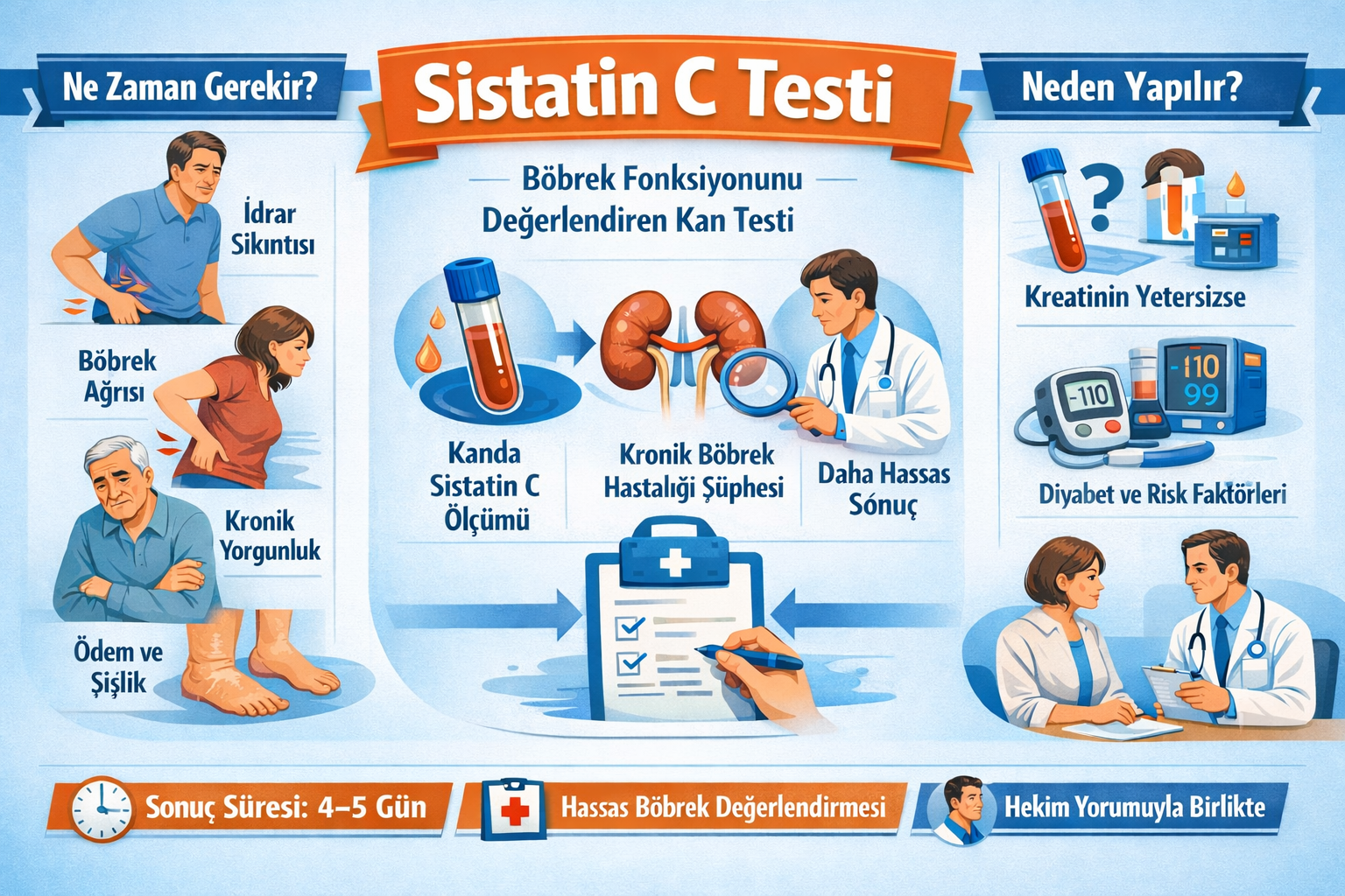 Sistatin C Testi