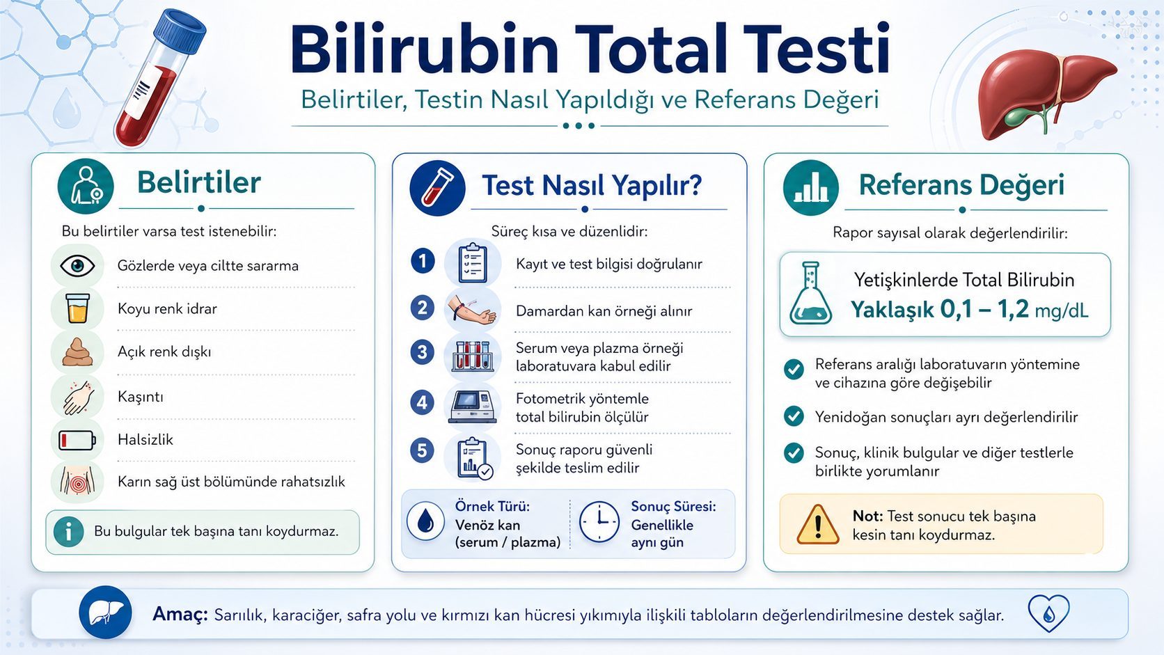 Bilirubin Total Testi