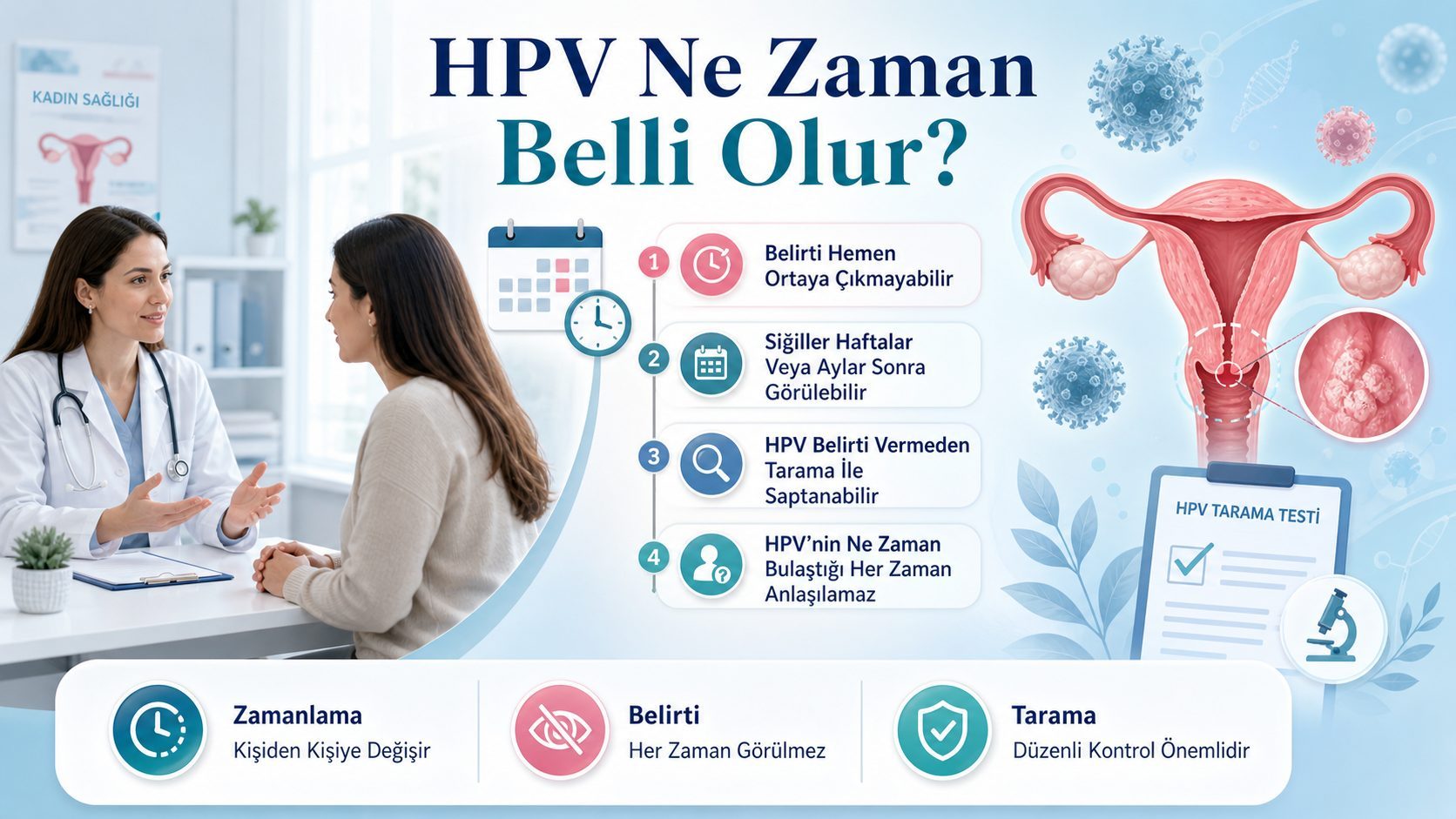 HPV Ne Zaman Belli Olur?